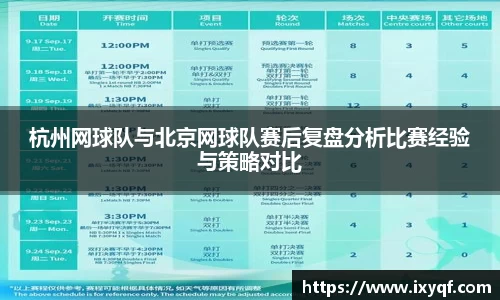 杭州网球队与北京网球队赛后复盘分析比赛经验与策略对比