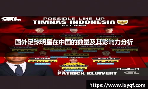 国外足球明星在中国的数量及其影响力分析